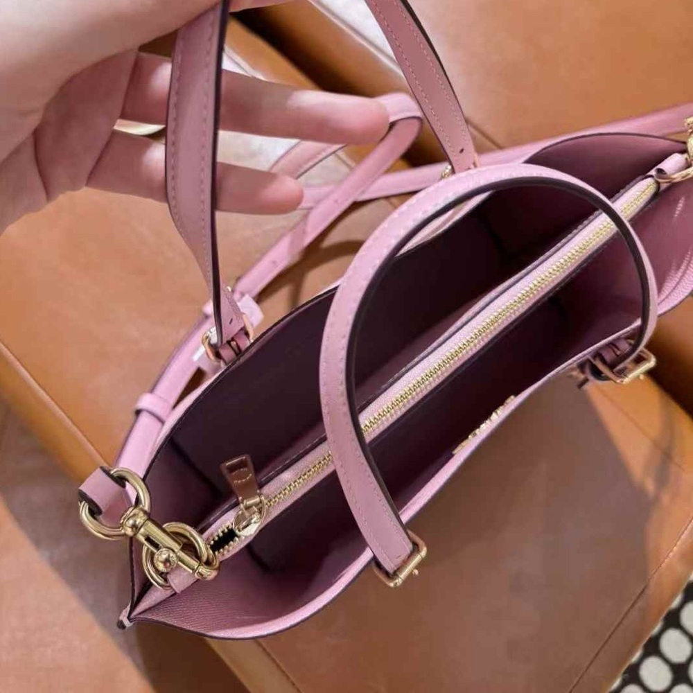 Sold ❌Coach Mollie Tote 25 Powder Pink NWT - Picture 8 of 8